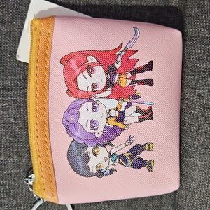 ❤️ NWT KPop Coin Purse.  4" X 4.5"